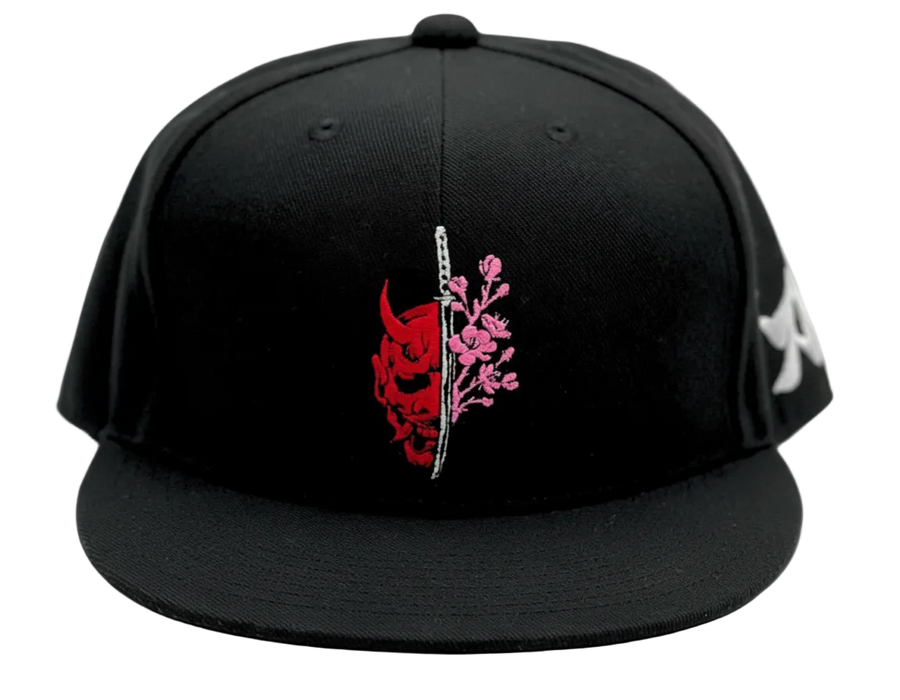 Gorra de pétalos del guardián de la katana
