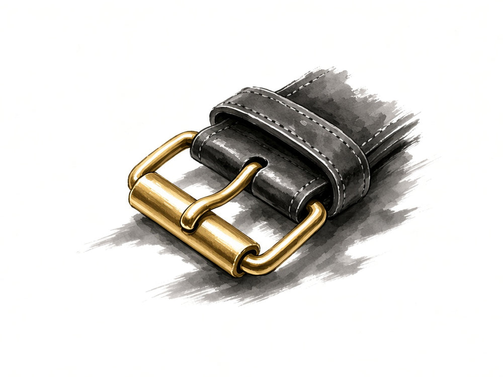 14K Gold Roller Loop
